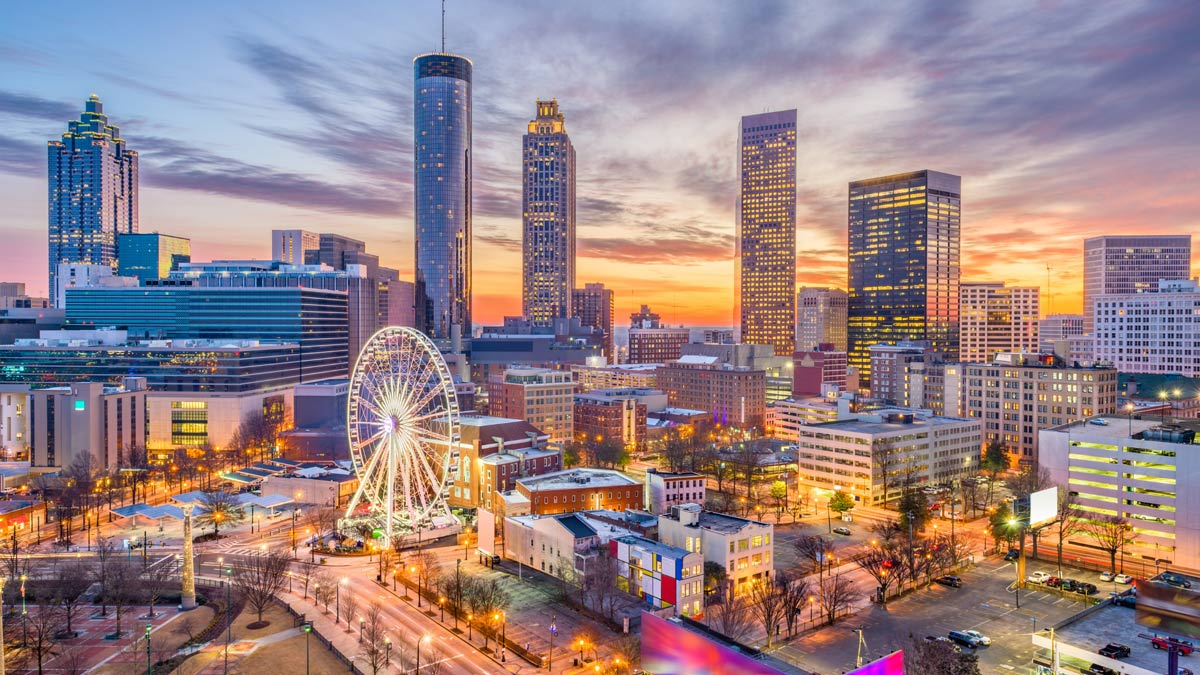 Downtown Atlanta: A virtual tour of the Big Peach